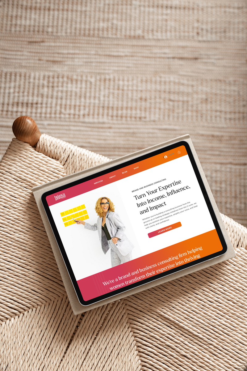 brand design for consultant