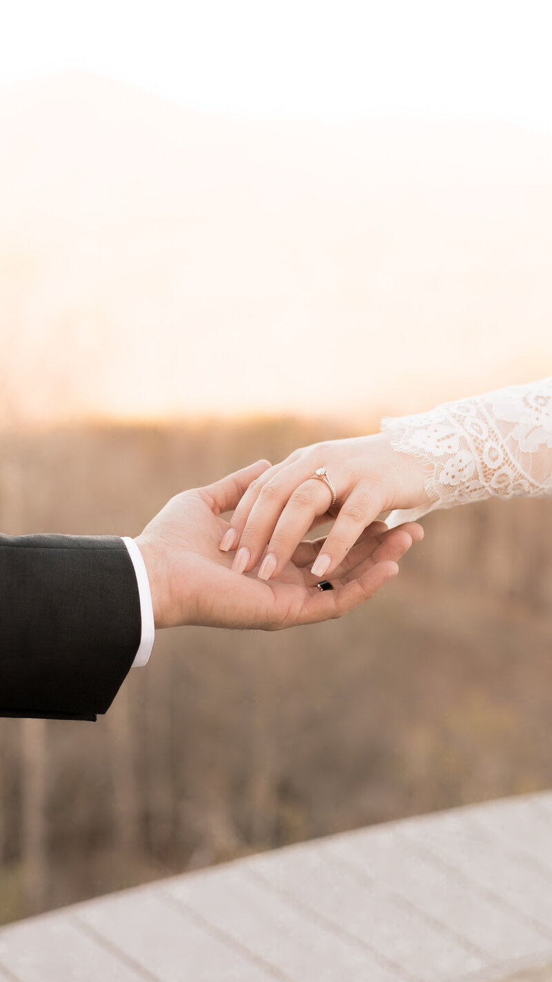 eloping in the mountains