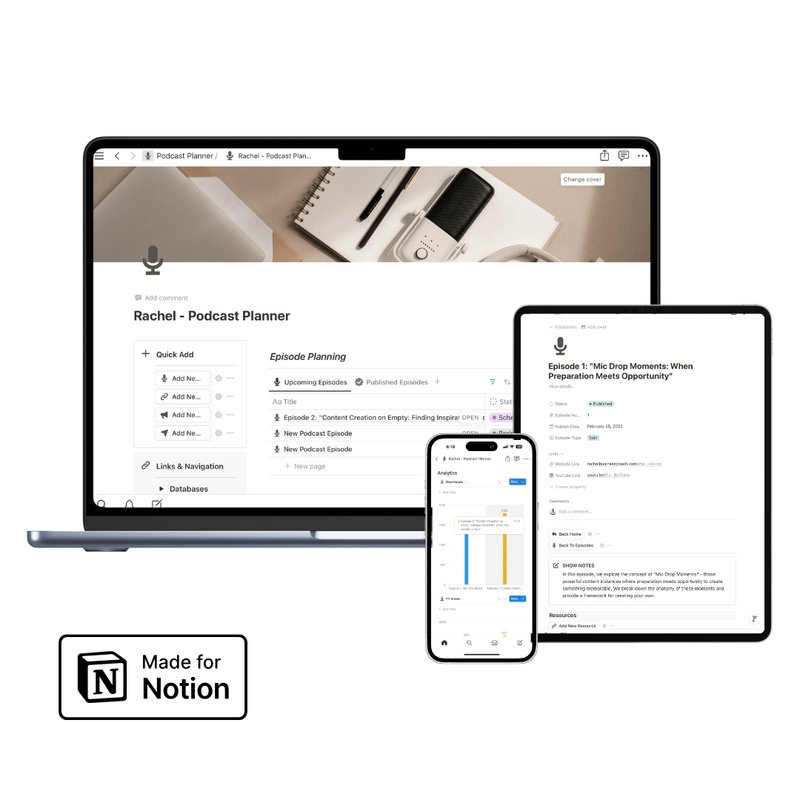 Podcast Planner