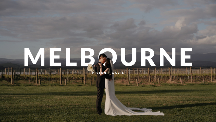 vivian and gavin's wedding at the stones of the yarra valley. it is a scenic melbourne wedding venue