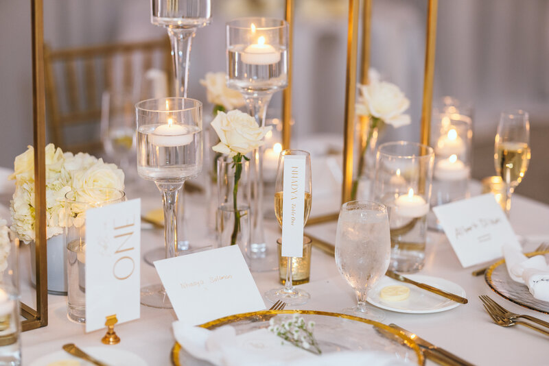 white-gold-wedding-table-settings