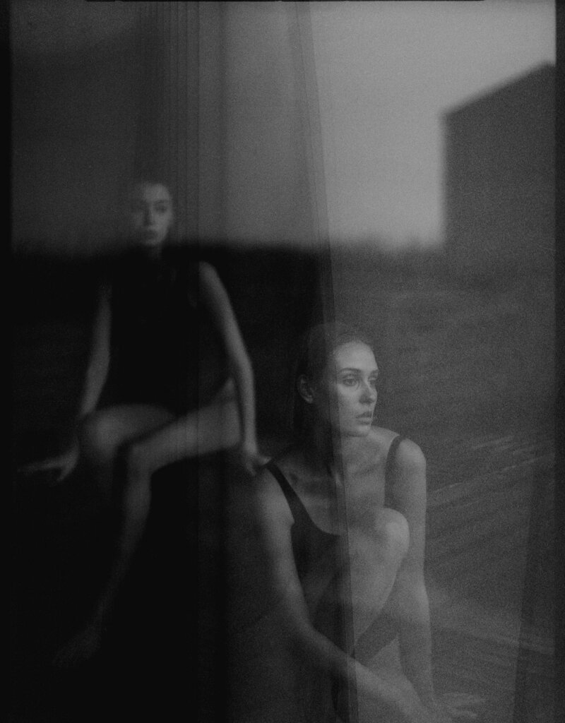 window monochrome photography ideas