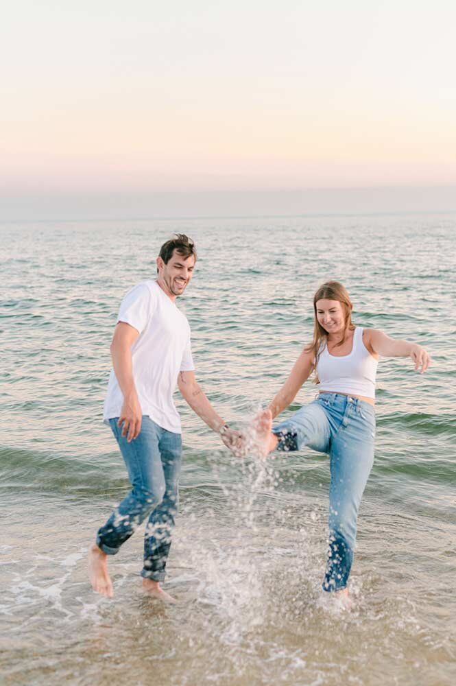 Beach Engagement Photos