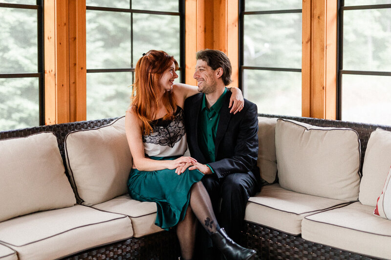 01_Eagle_River_Wisconsin_Lake_Cabin_Rainy_Engagement_Photos_Motorcycles_Harley_Davidson_James_ Stokes_Photograhy_WI.24