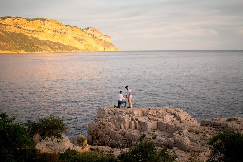 Cassis Engagement Photoshoot Provence Photographer