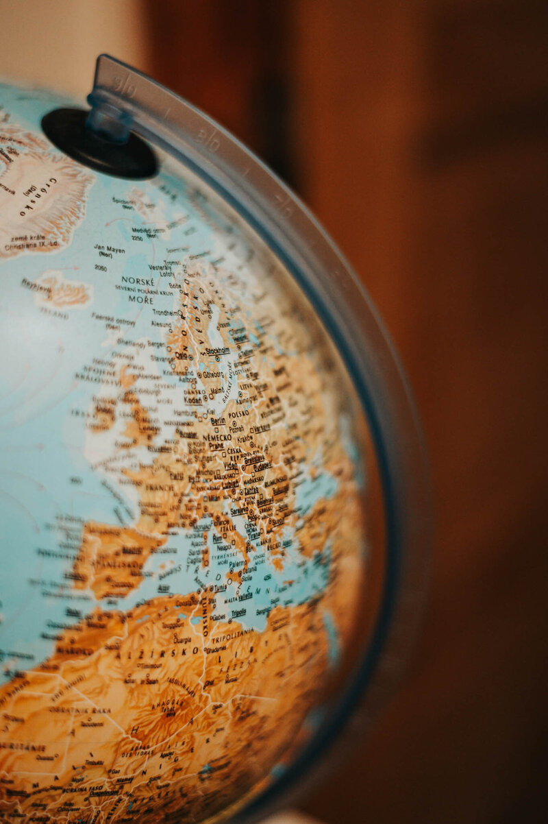 old fashioned globe
