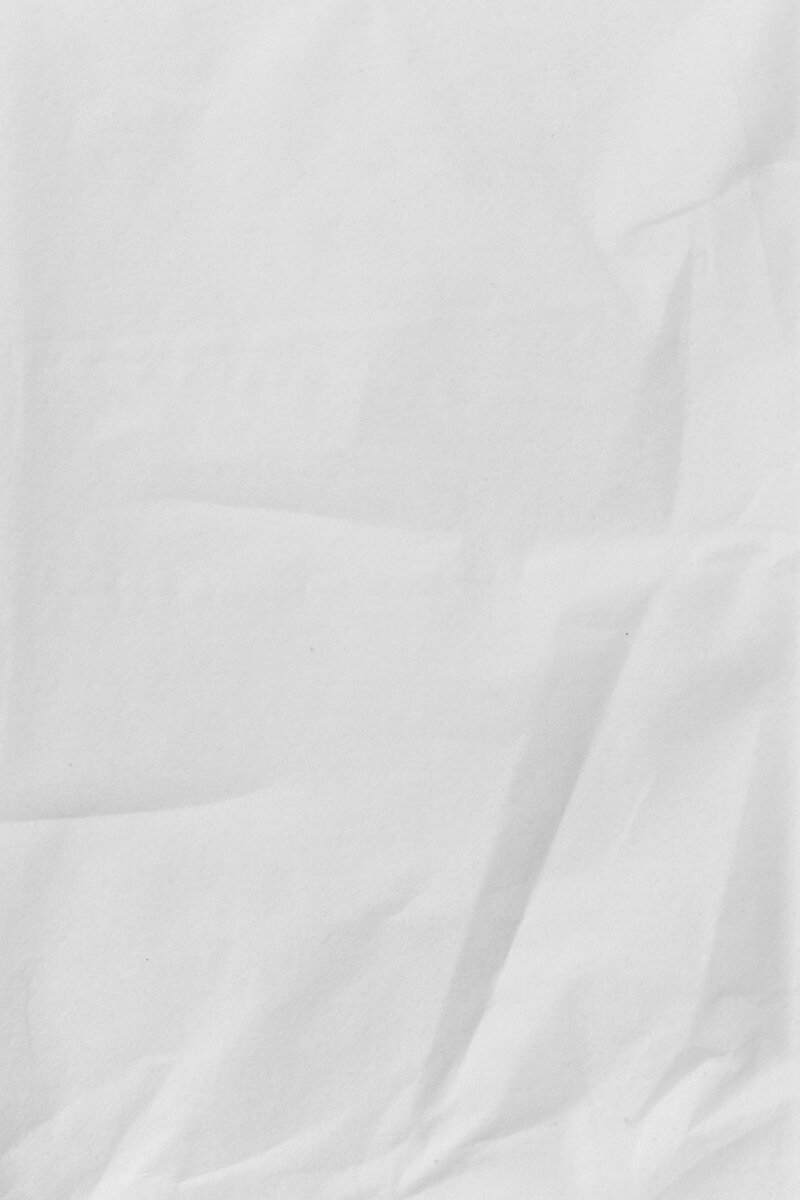 Crinkled paper