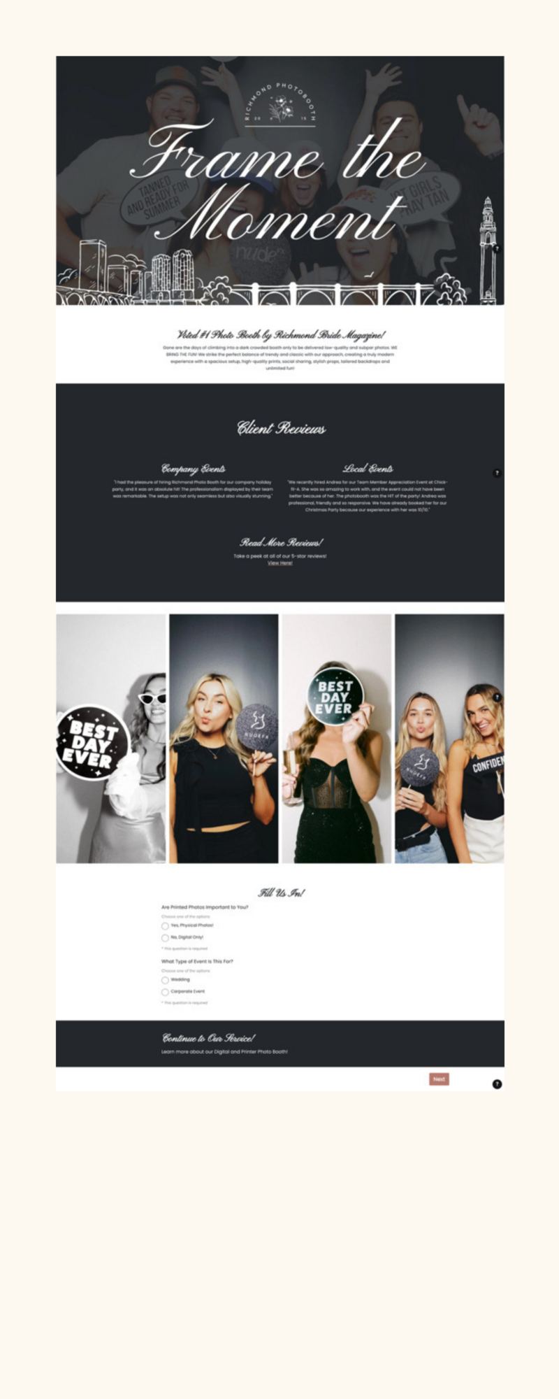 HoneyBook Guide for Photo Booth