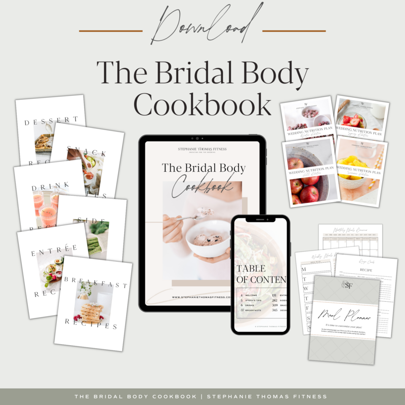 The Bridal Body Cookbook Mockup