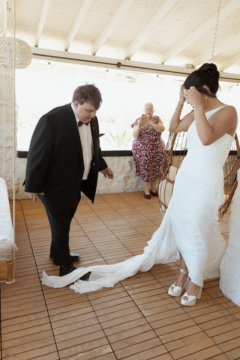 Lindsey + Anthony Joshua Tree Wedding-363