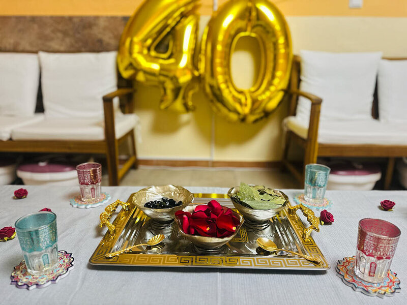 40 Tage Bad Deko im Babyspa Frankfurt