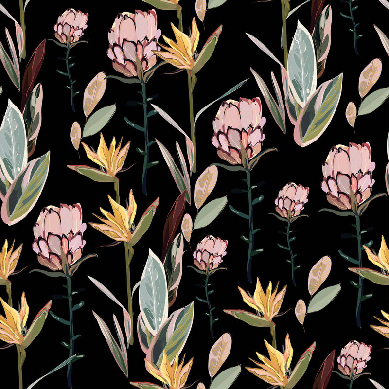 Pattern design for Boda Bliss, an Online business manager