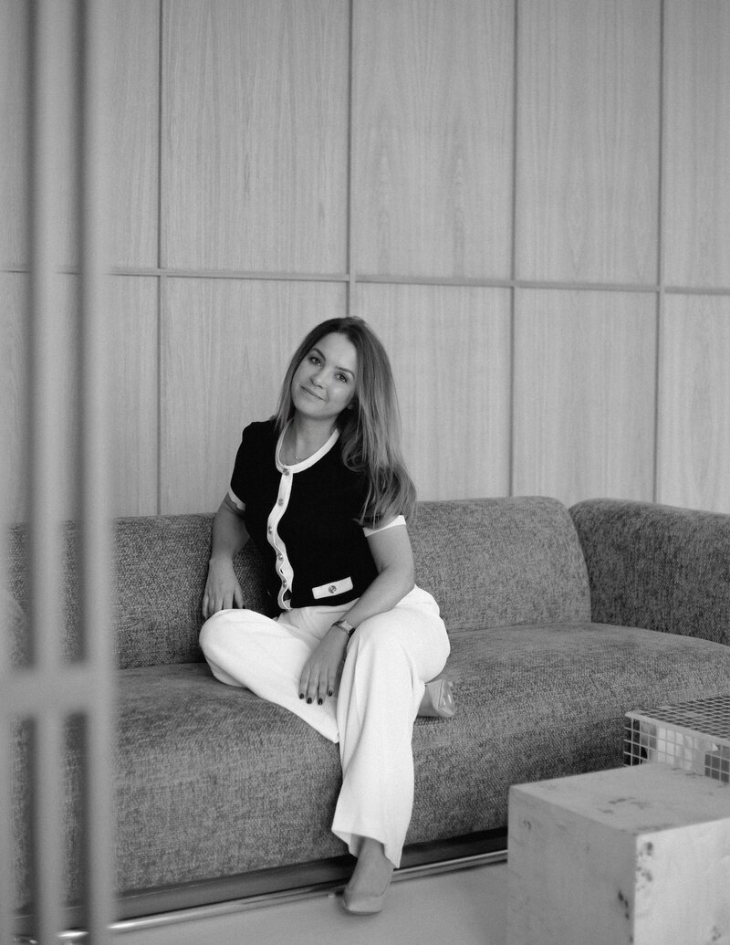 Anna, the founder and Creative director of Maison Aesté