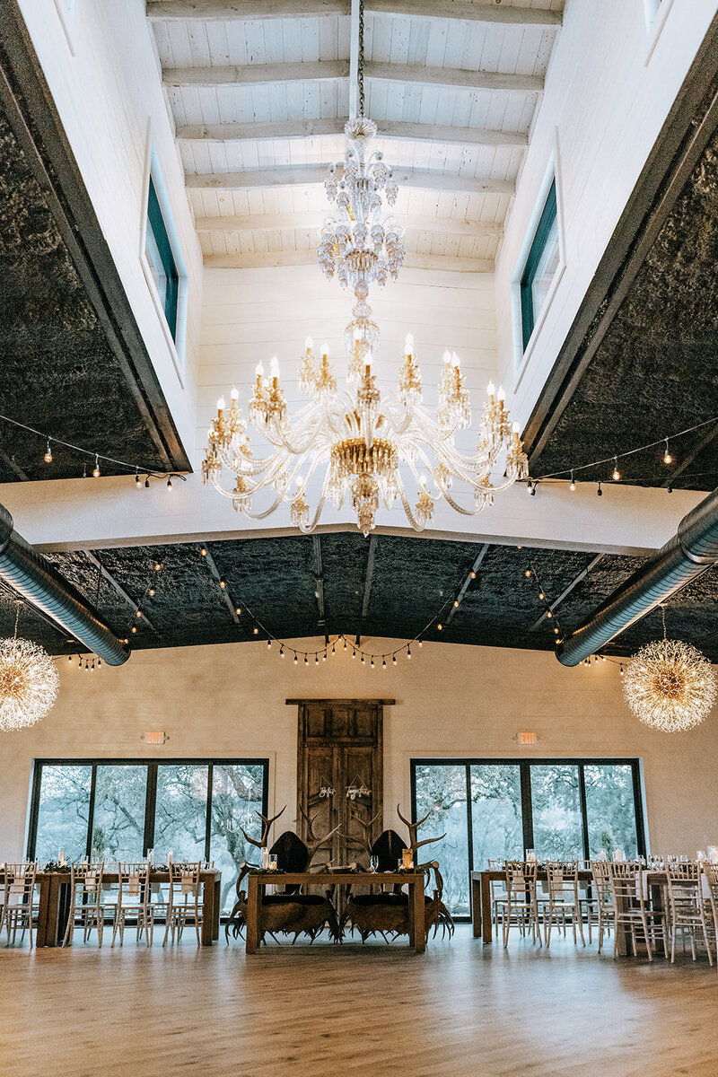 luxury ranch wedding venue space