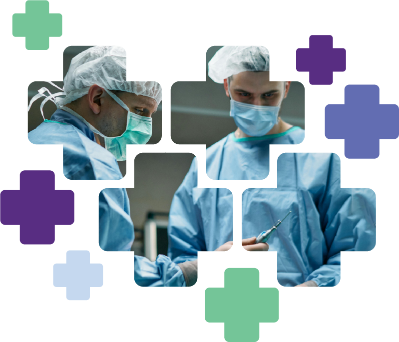 surgeons using instrument