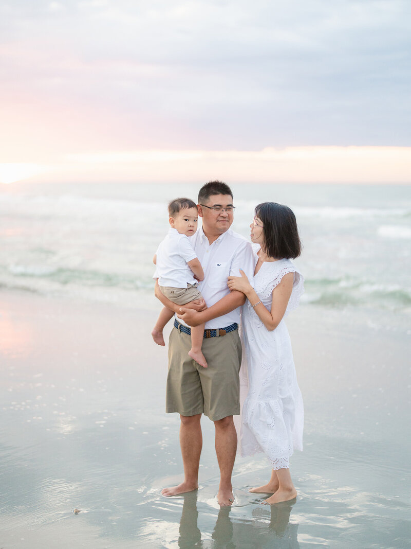 Family Beach Portraits in Myrtle Beach -35