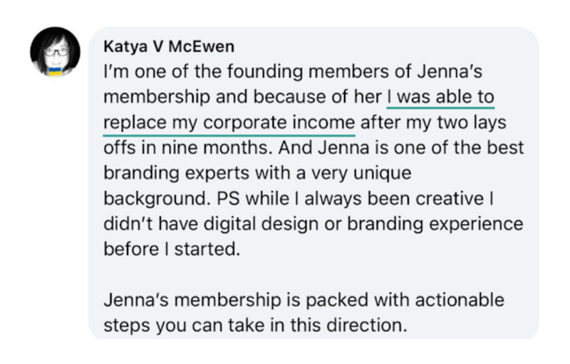 Katya V McEwen