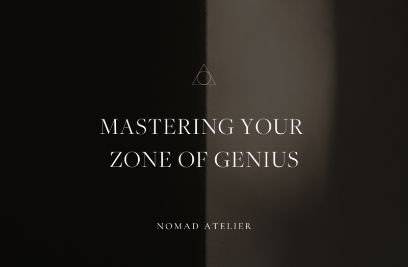 Master Your Zone Of Genius