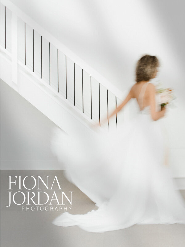 Aesthetic white image with a Fiona Jordan logo | Brand By Design