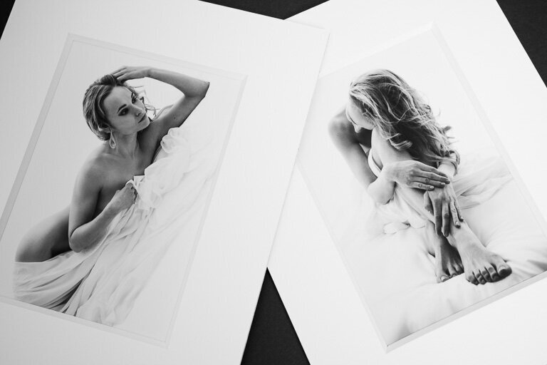 Individual bevel frame photo prints