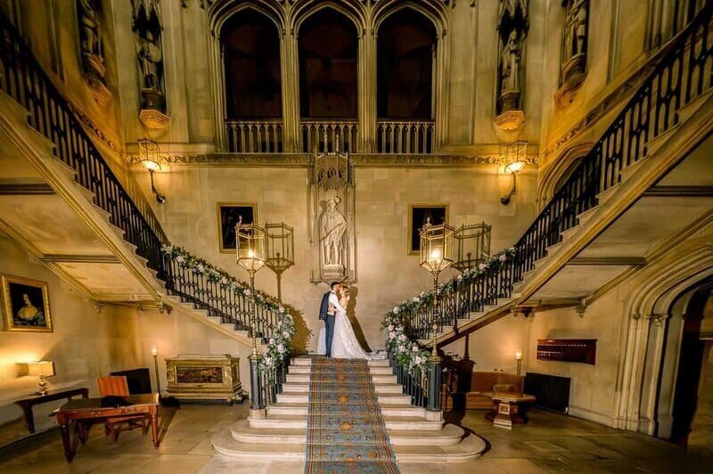 couple on their wedding day