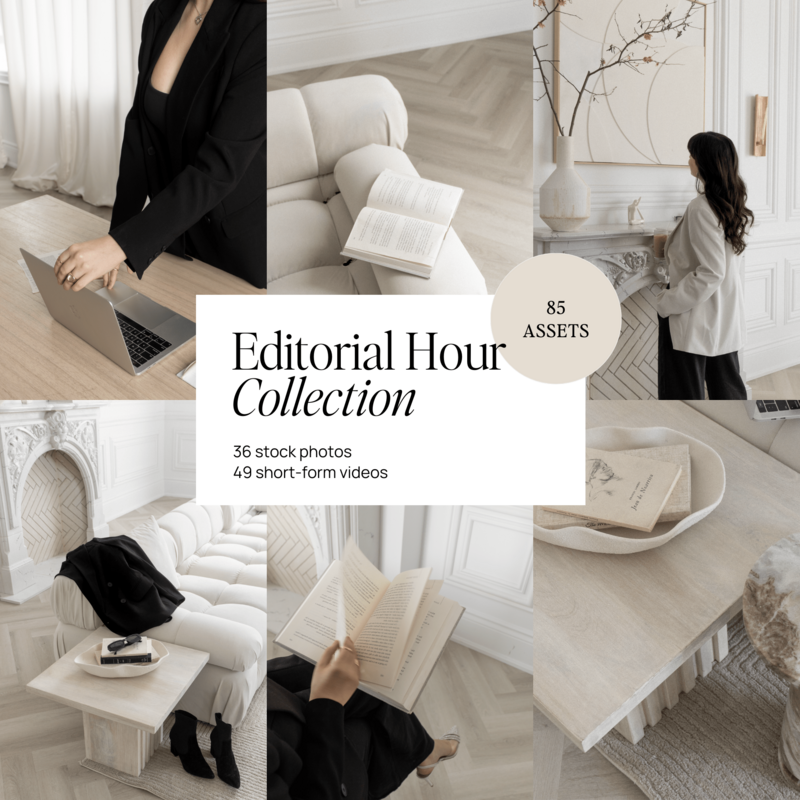 The Editorial Hour stock photo and video collection