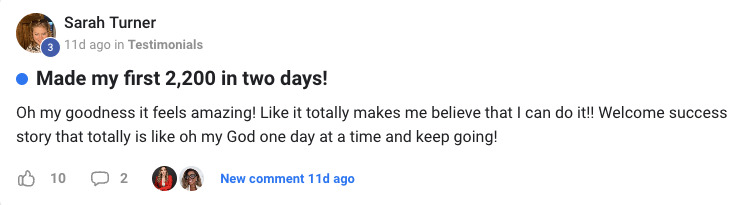 Social Proof Screenshot 4
