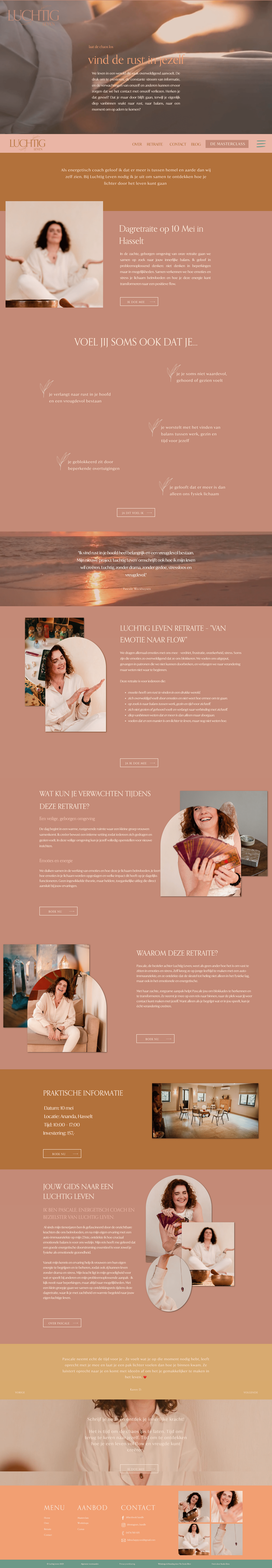 The Enola Effect. Showit webdesign en branding voor vrouwelijke ondernemers
