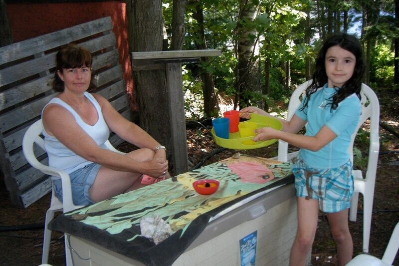 Young Megan's cake making business