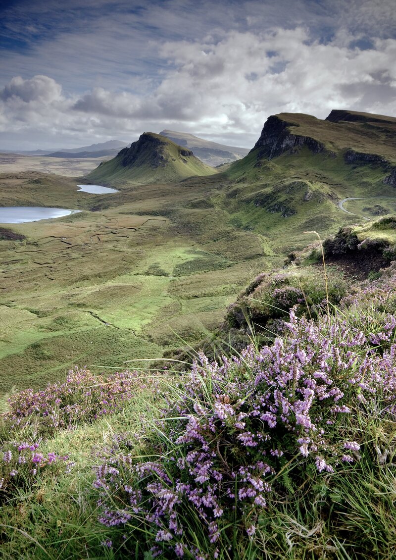 The Isle of Skye Quiaing in summer