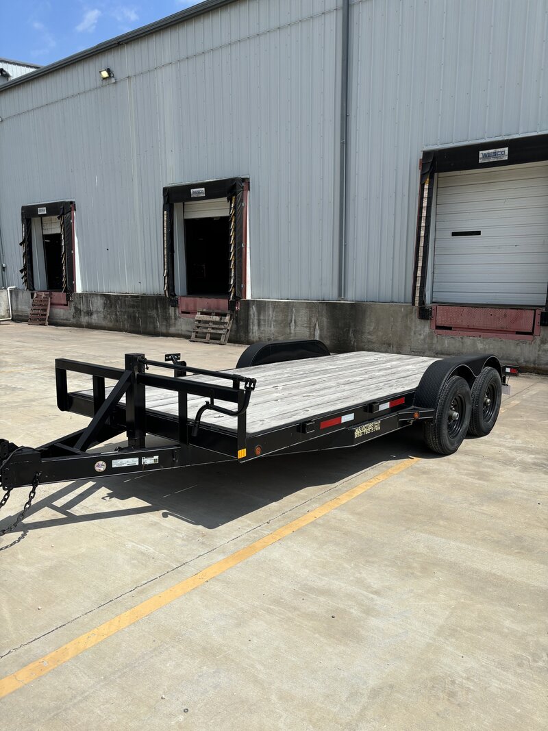 Black Flatbed with Ramps