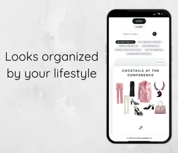 Looks organized by your lifestyle