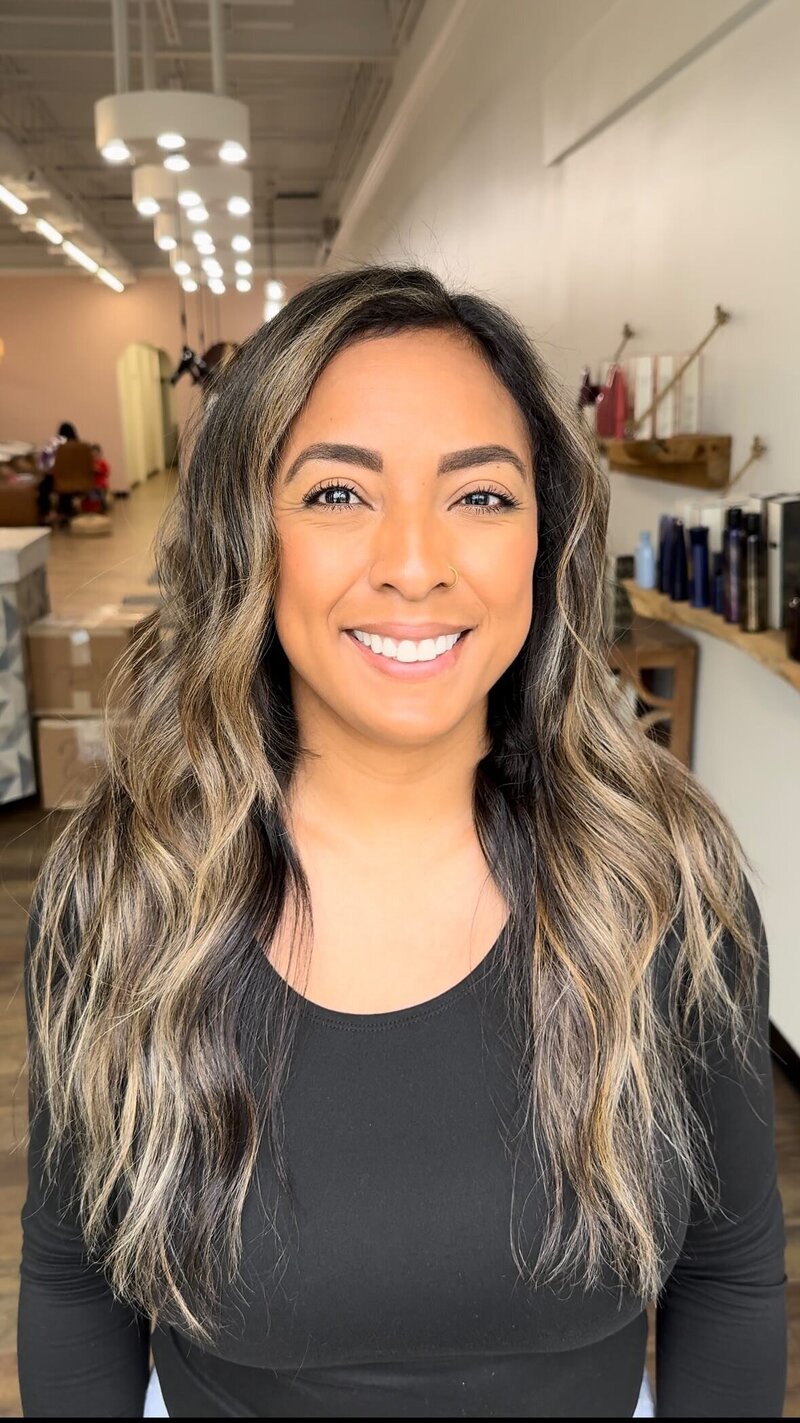 Beachy Bronde Sun-kissed  Hair Color by Salt Hair Collective - East Beach Norfolk Hair Salon for Lived in Low Maintenance Color - 18