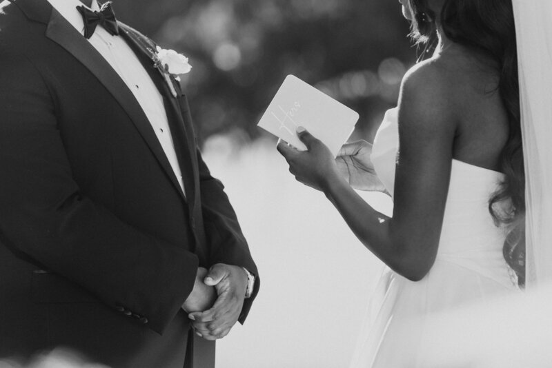 bride and groom embracing at gainesville fl wedding
