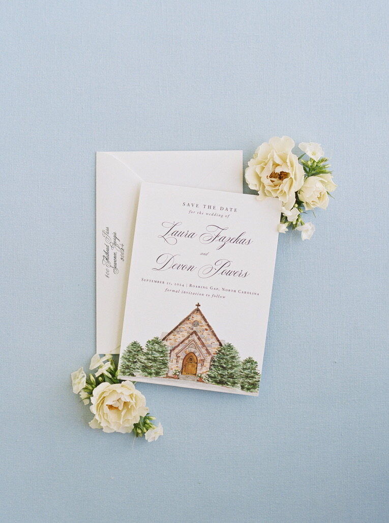 Lindsey Ellen Paper Co. logo – custom wedding stationery designer