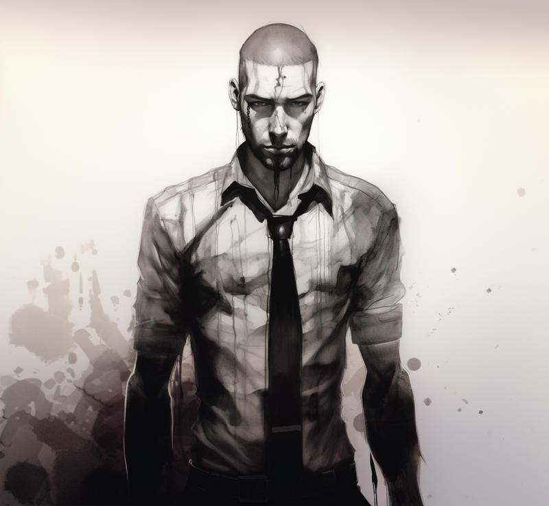 nick0079_a_man_in_a_black_button_up_shirt_with_rolled_up_sleave_c28bf696-938e-47b1-a95c-da56c7d47b15