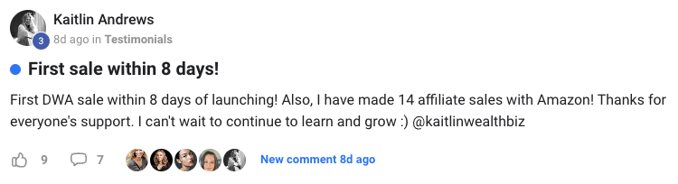 Social Proof Screenshot 10