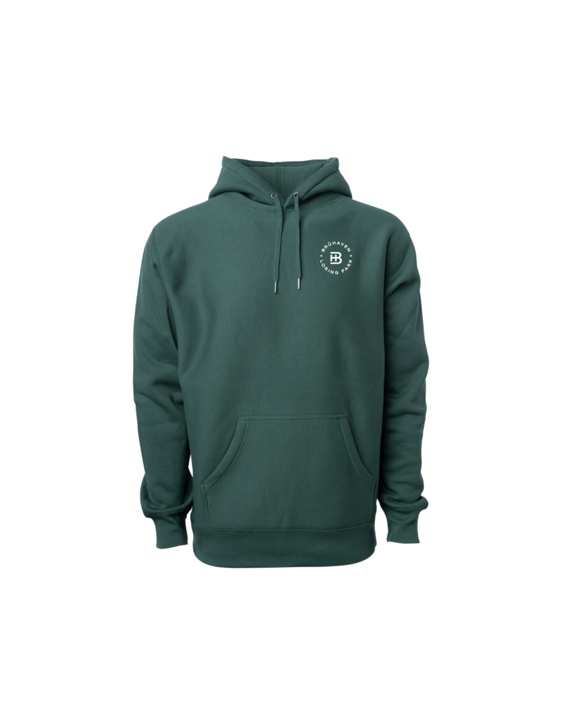 Bruhaven Green White Colorblock Crewneck