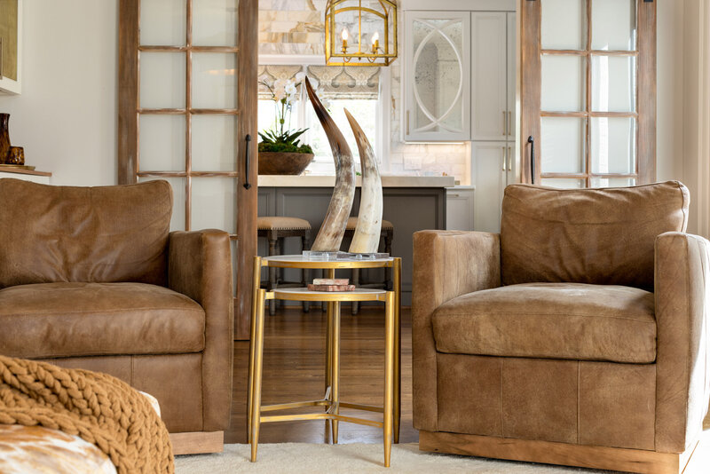 Modern traditional interior design from Zimmer Interiors.