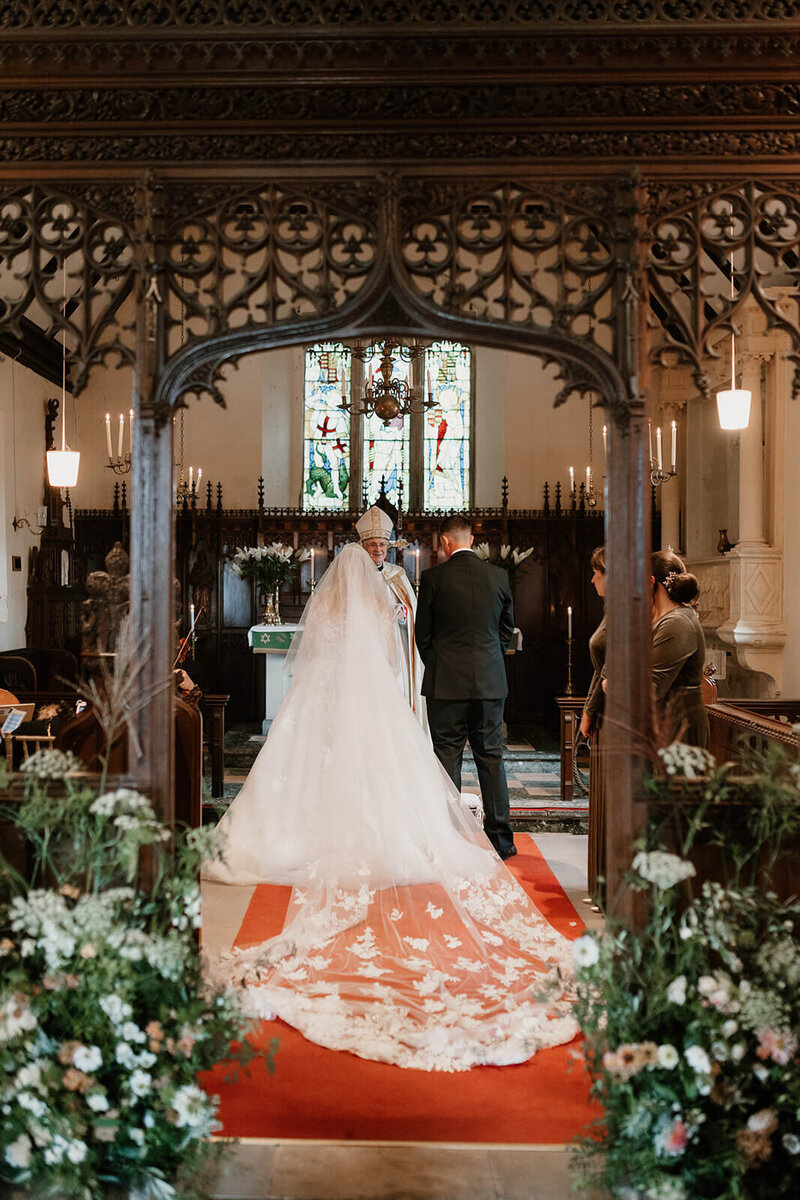 bridal bouquet at Sant frraed House