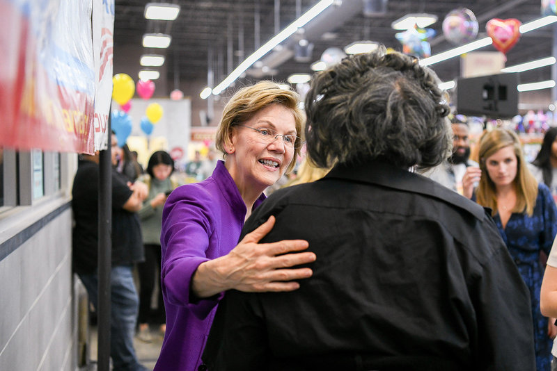 Elizabeth Warren 2020 democratic presidential primary