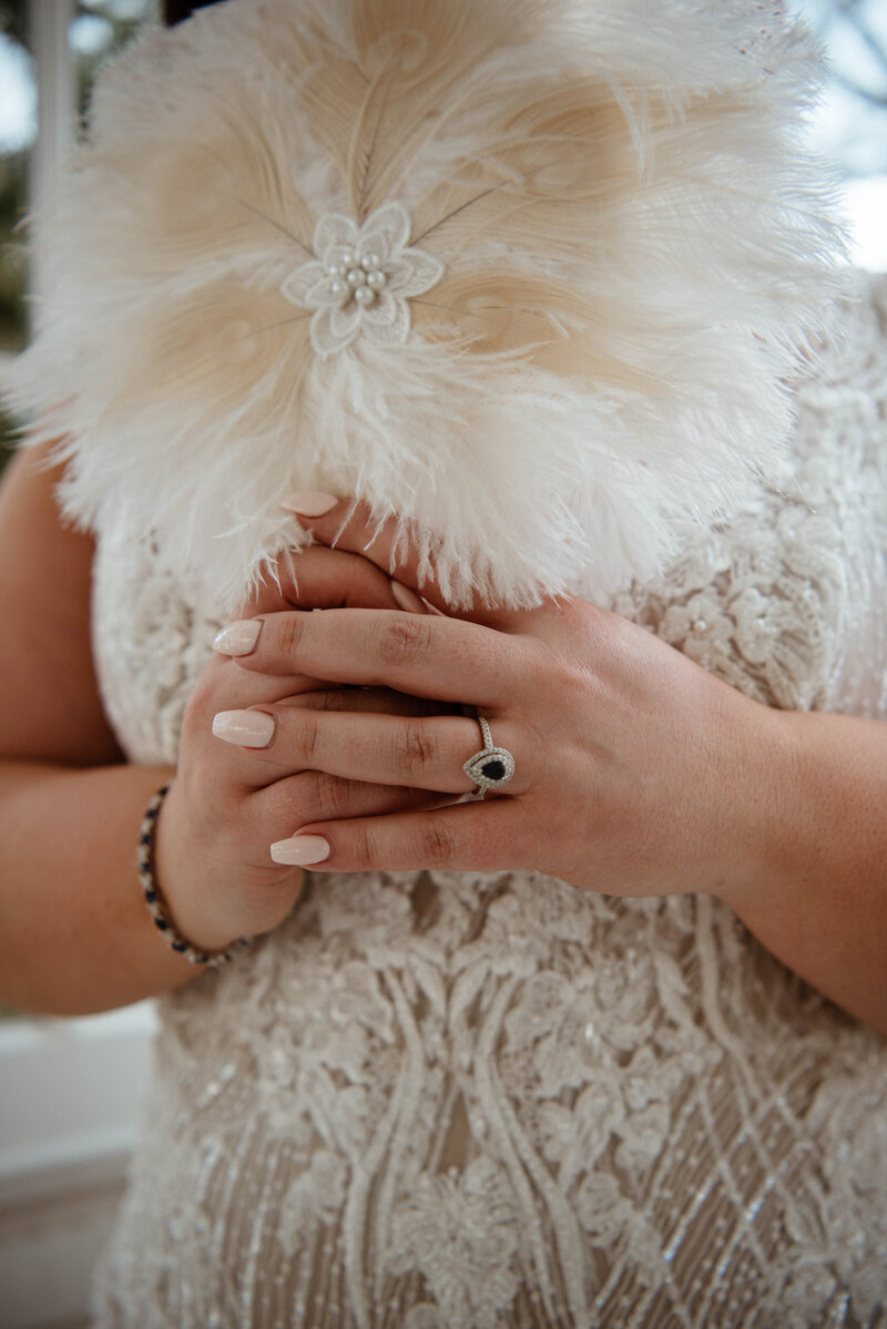 Detail wedding shot