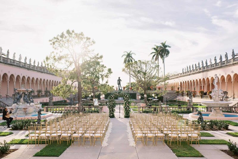 the ringling museum wedding venue in Sarasota Florida