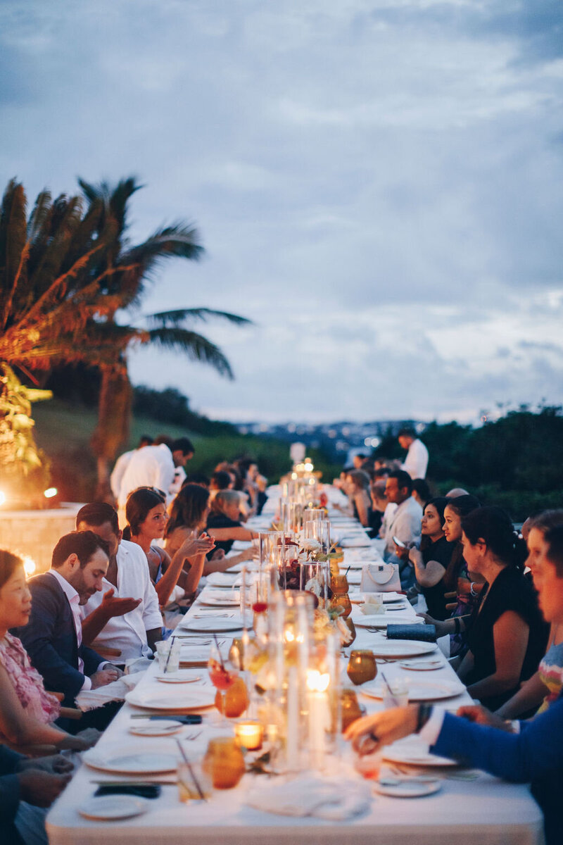 Bermuda Wedding Dinner Reception - Bermuda Bride