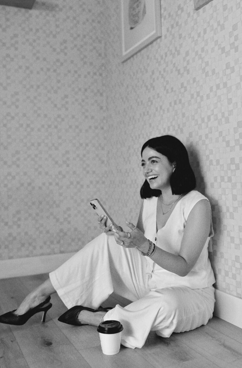Woman Laughing