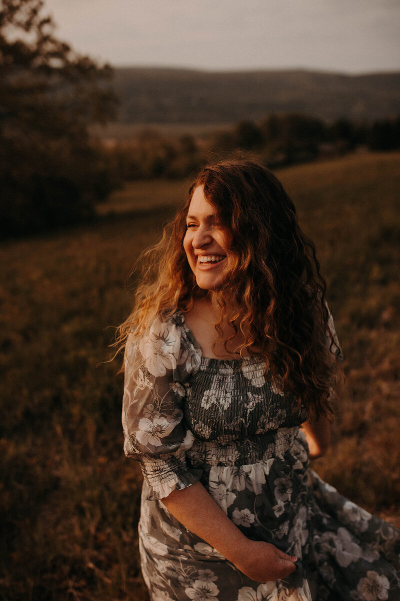 Southern California wedding photographer portrait during golden hour