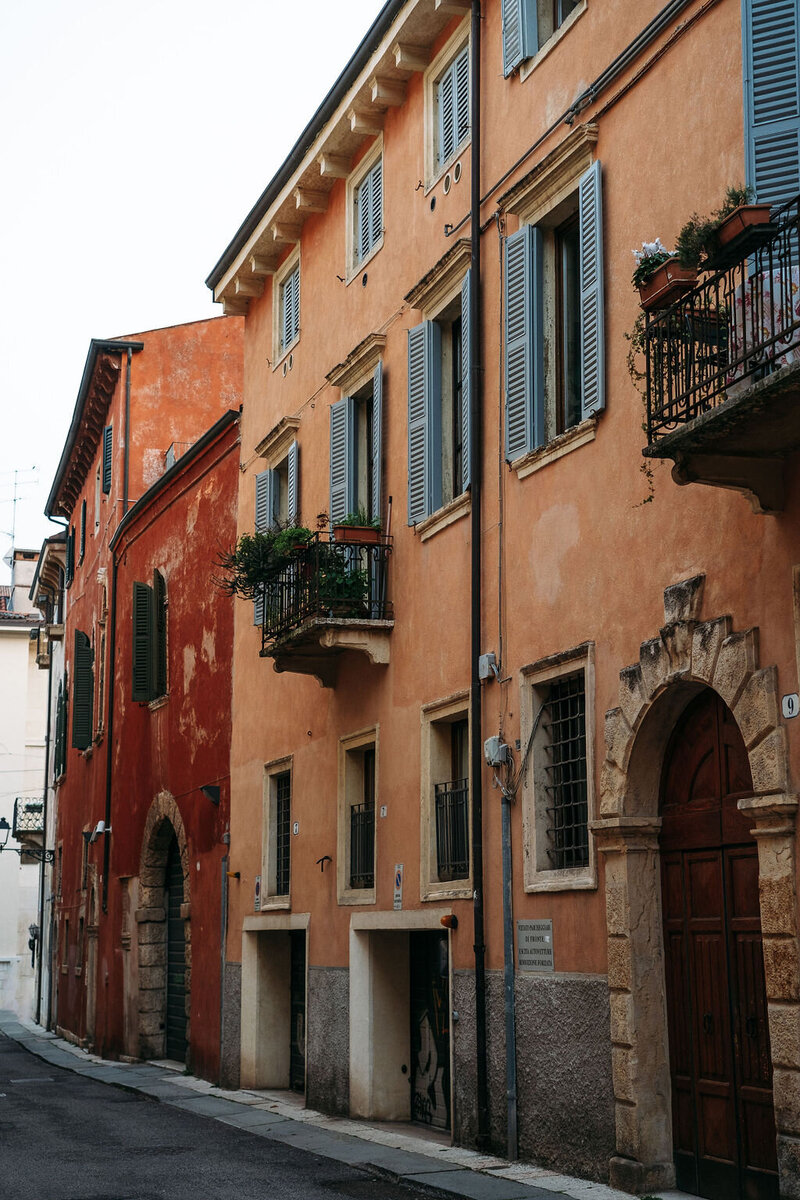 italian architecture homes in verano italy