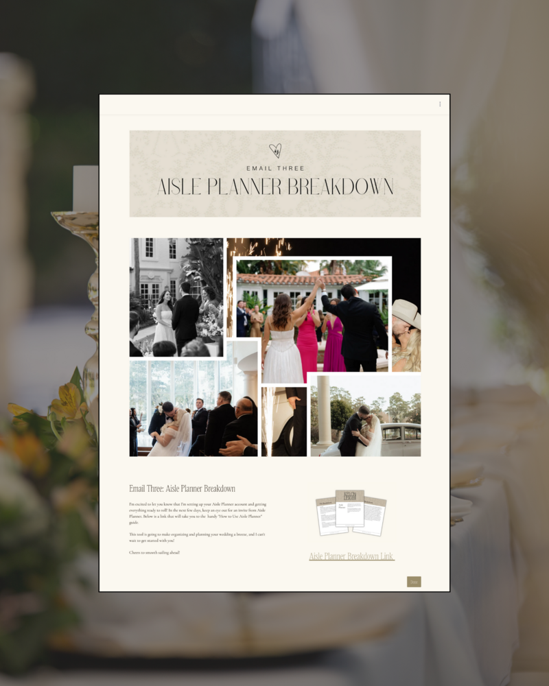 Kelci Leigh Events HoneyBook Makeover Mockup Photos