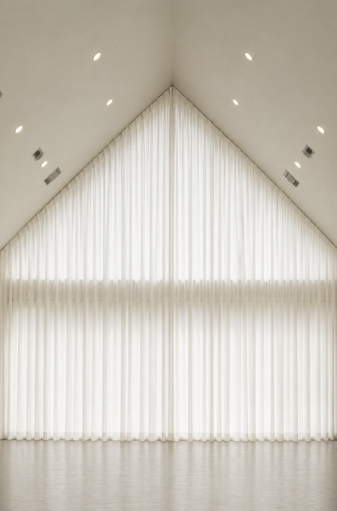 The Veil draping at The Lumen House
