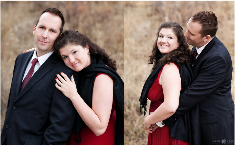 Wedding portraits at the Bistro at Marshdale in Evergreen CO